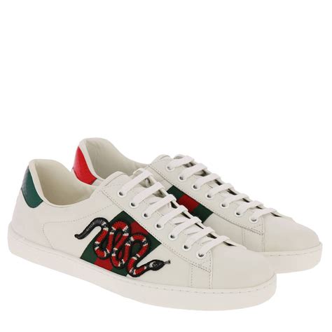 gucci scarpe con serpente|sneakers gucci uomo saldi.